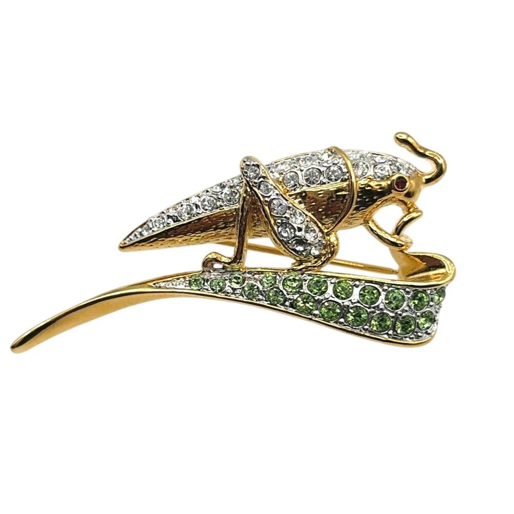 Camrose & Kross JBK Jackie Kennedy Grasshopper Brooch/Pin